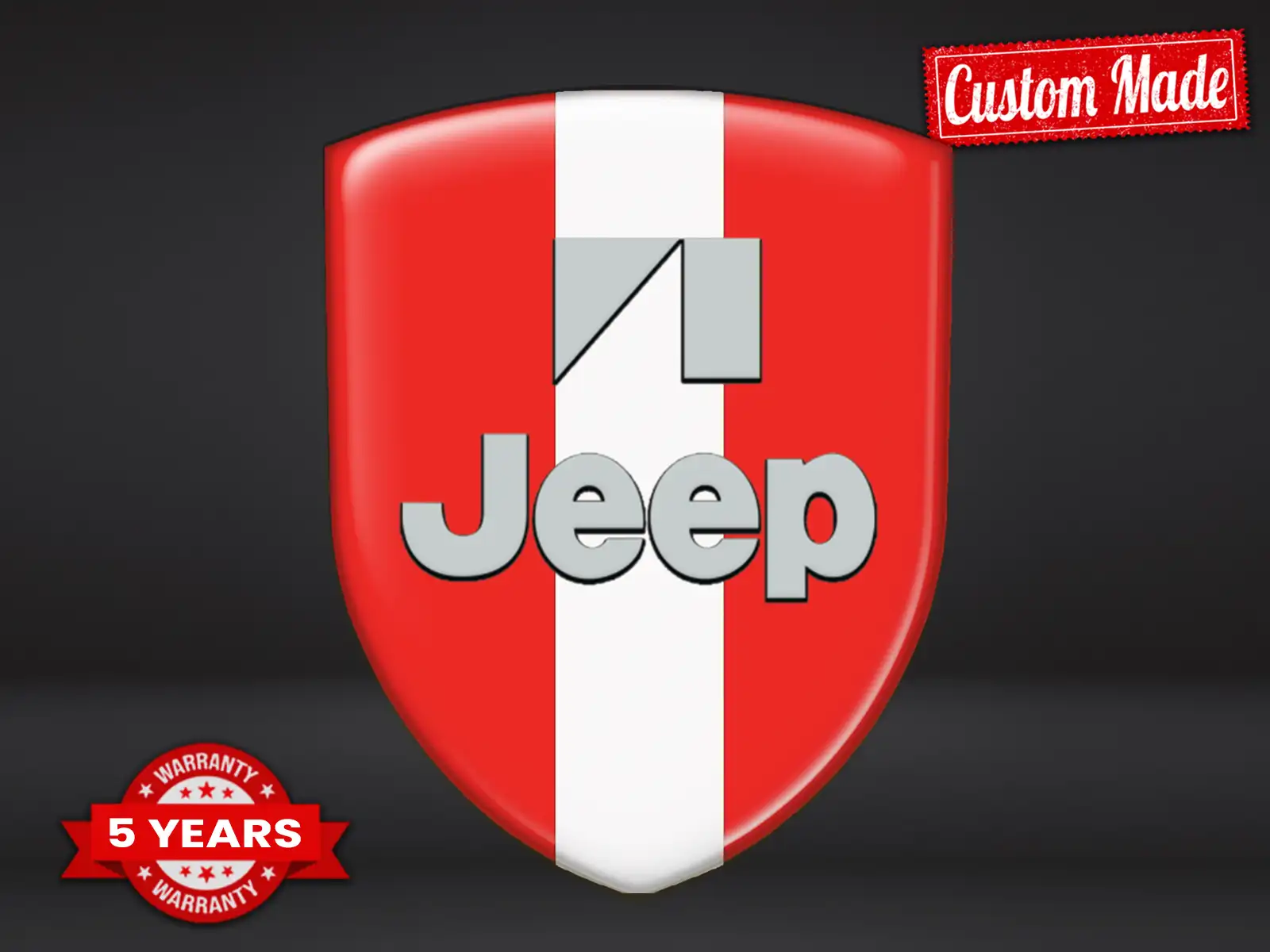 Jeep Custom Car Badges Max Lasting Stylish Pro Design